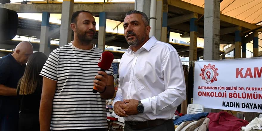 Kamu-İş kadın Dayanışma Komitesi’nin onkolojiye destek kermesi tamamlandı