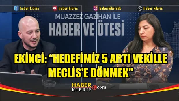 Ekinci: Doğru şartlar oluşursa hükümette de yerimizi alacağız
