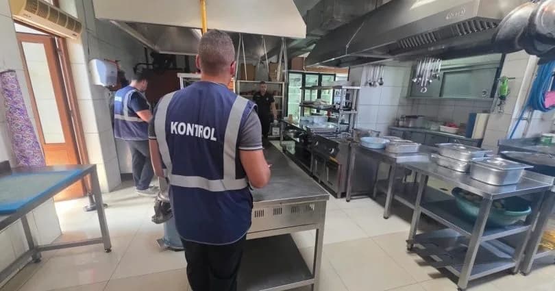 Kaplıca bölgesindeki su ürünleri restoranları denetlendi