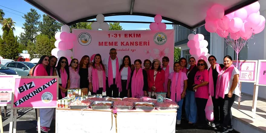 Mesarya’da meme kanseri farkındalığı
