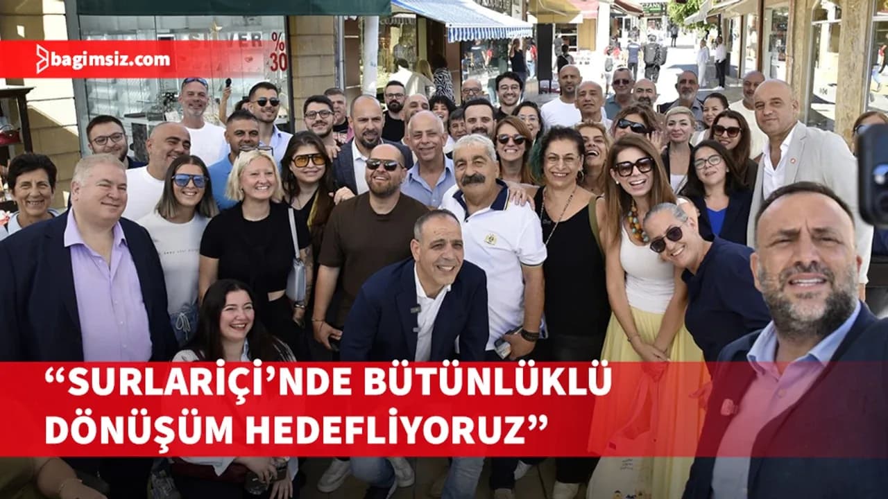 Harmancı Surlariçi’ni ziyaret etti