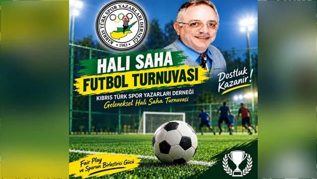 KTSYD Omaç Başat Halı Saha Basın Futbol Turnuvası 6 Ekim’de başlıyor
