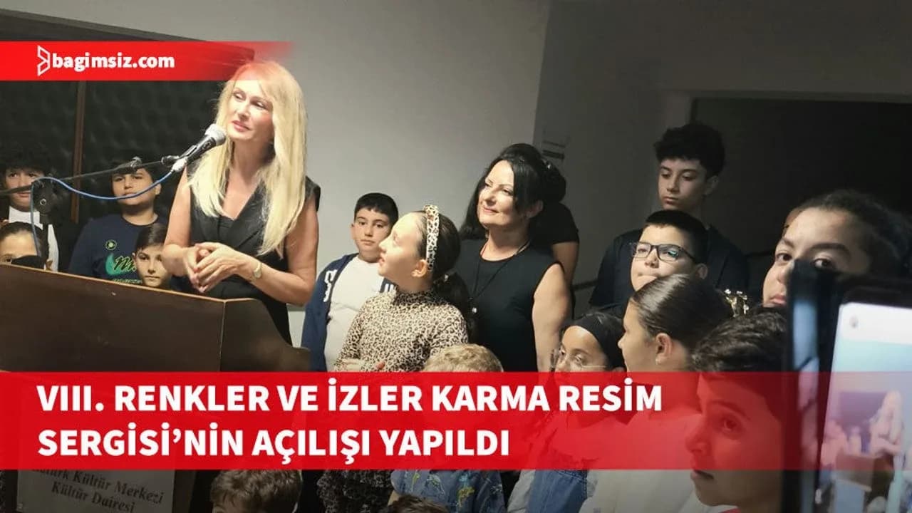 “VIII. Renkler ve İzler Karma Resim Sergisi’nin açılışı gerçekleştirildi