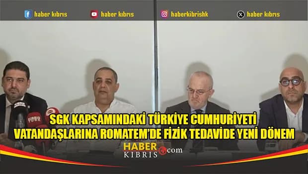 SGK Kapsamındaki Türkiye Cumhuriyeti Vatandaşlarına ROMATEM’de fizik tedavide yeni dönem