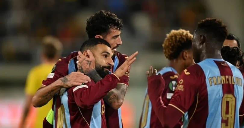 Trabzonspor 4 attı, Mohamed Salah tarihe geçti