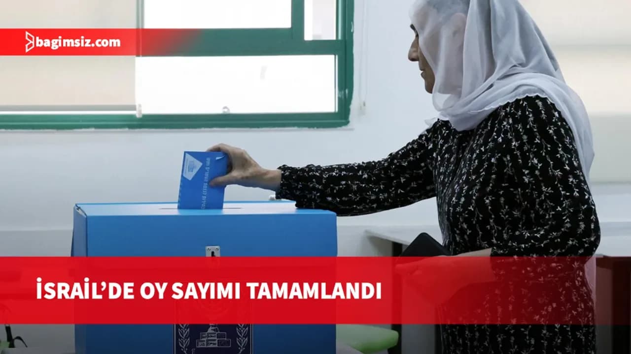 İsrail'de sandıktan koalisyon belirsizliği çıkan seçimlerde oy sayımı tamamlandı