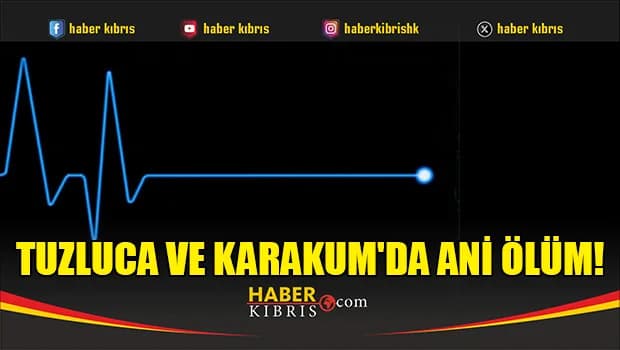 Tuzluca ve Karakum'da ani ölüm!