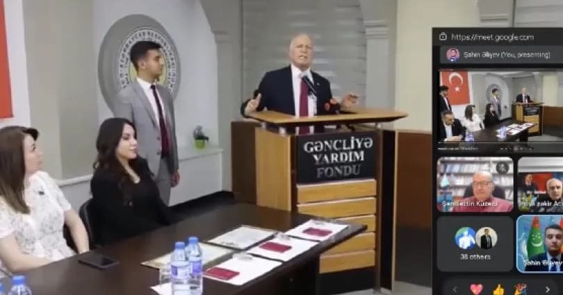 Türk dünyasının birlik ve dayanışması çevrim içi seminerde ele alındı