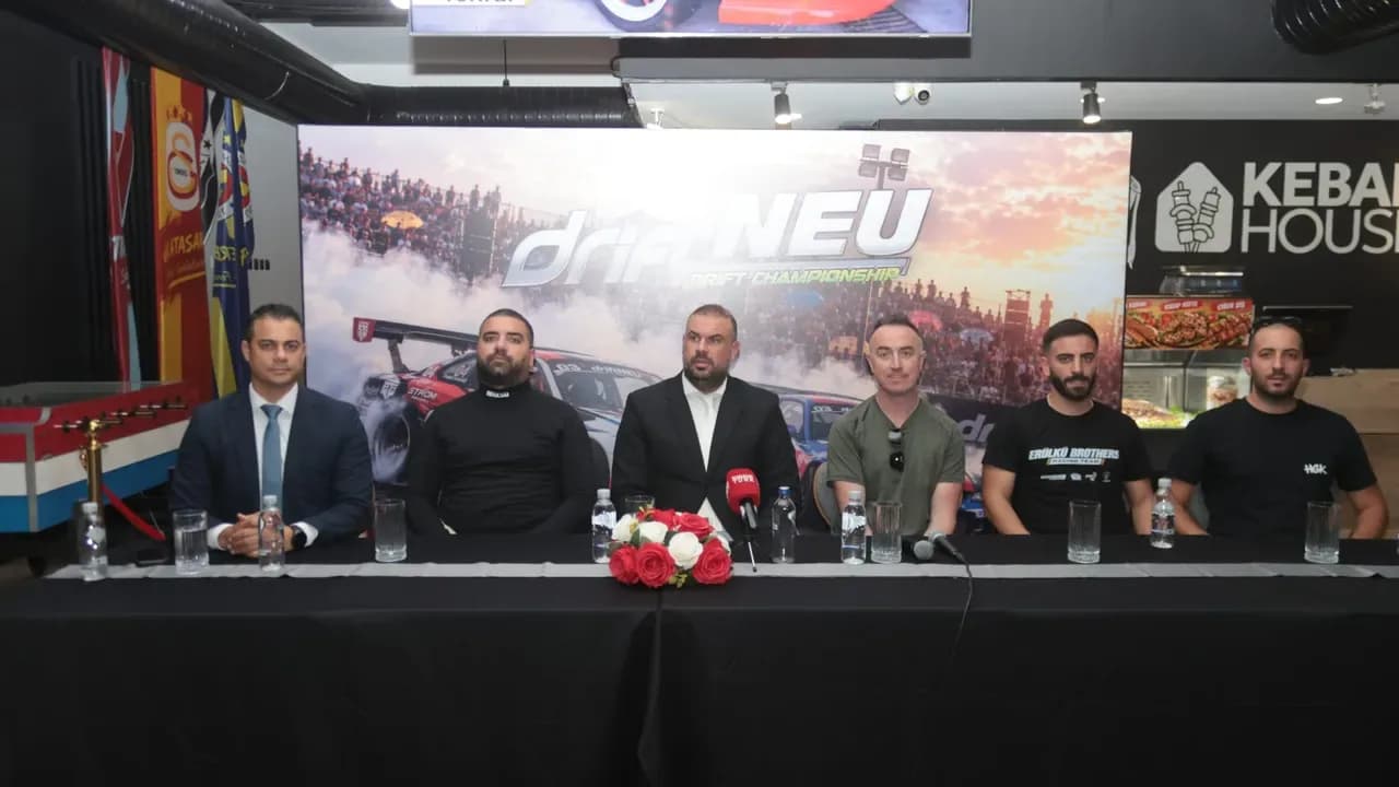 NEU Event Park’ta drift heyecanı: 41 ekip yarışacak