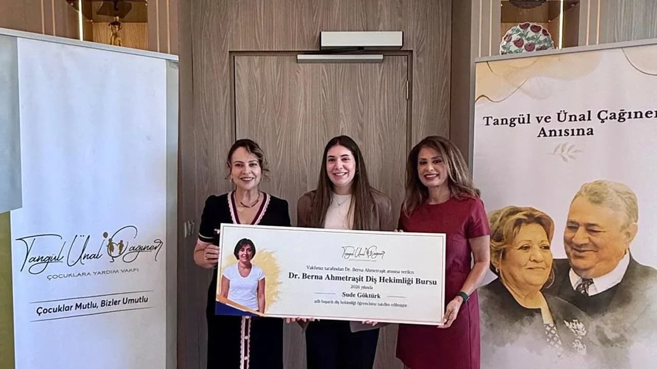 Çağıner Vakfı'ndan Berna Ahmetraşit anısına burs
