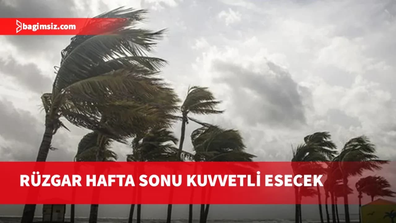 Yarın yer yer sağanak bekleniyor