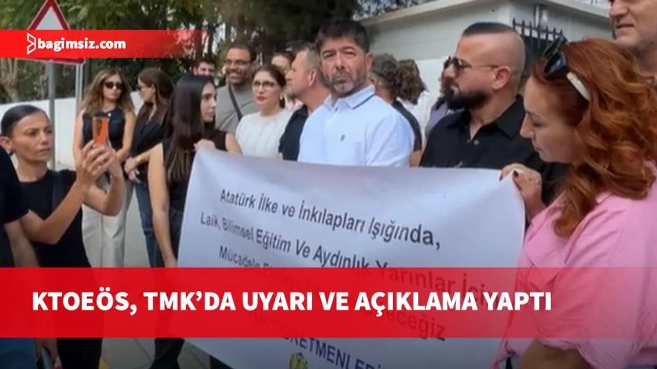 KTOEÖS, TMK’de uyarı grevi ve basın açıklaması yaptı