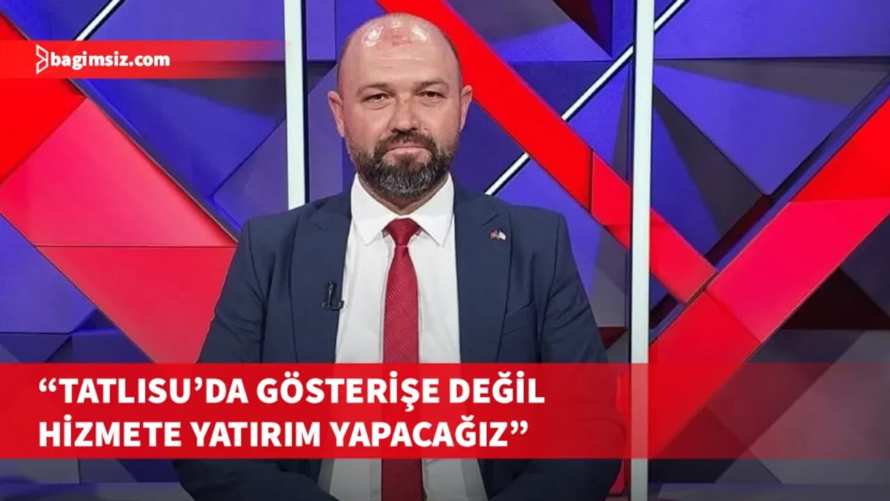 UBP Tatlısu Belediye Başkan Adayı Özdemir'den Tatlısu için 70 sayfalık yol haritası