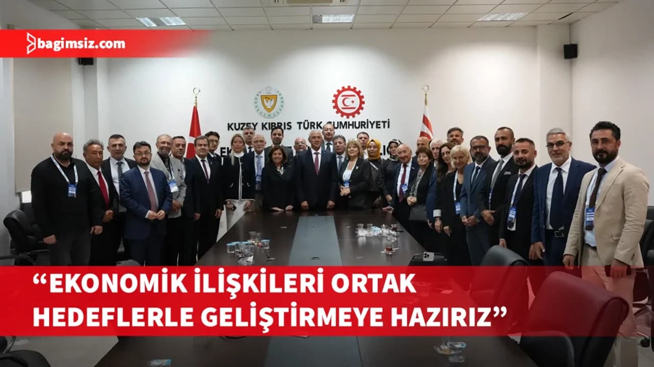 Taçoy, İstanbul Sanayici ve İş İnsanları Dernekleri Federasyonu heyetini kabul etti