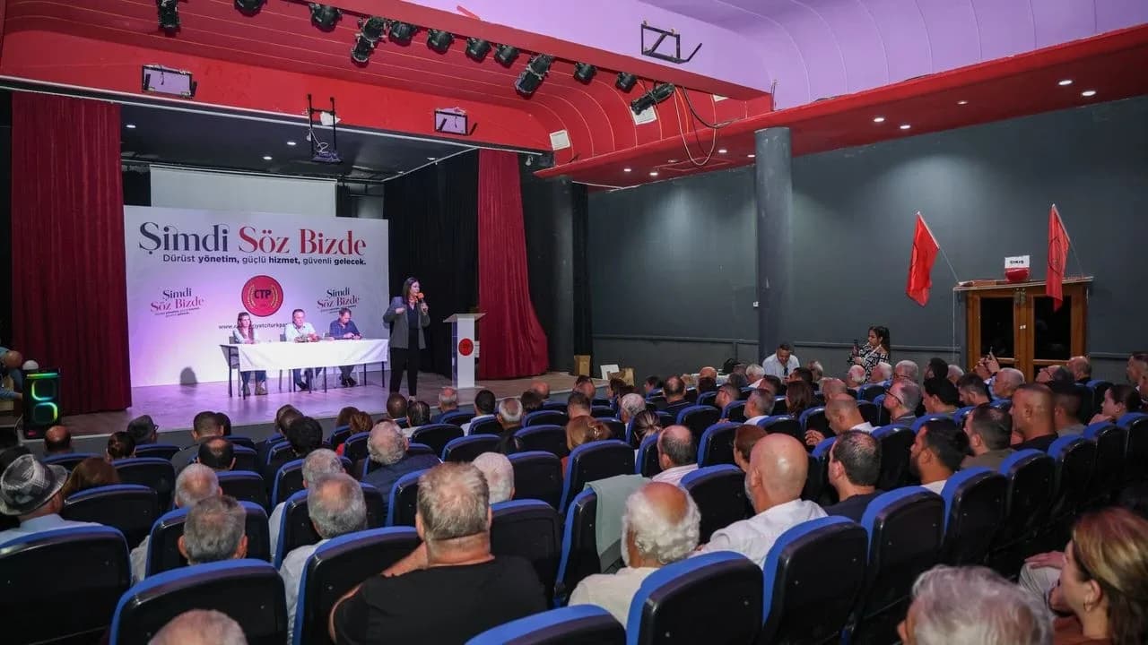 CTP kitle toplantılarına Lefke’den devam etti: “Artık söz bizde”