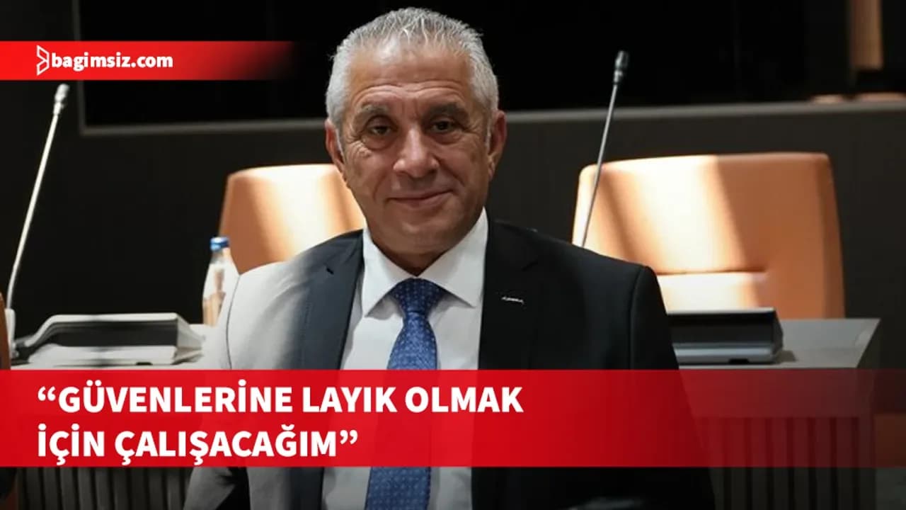 Taçoy’dan kendisine destek veren üyelere teşekkür