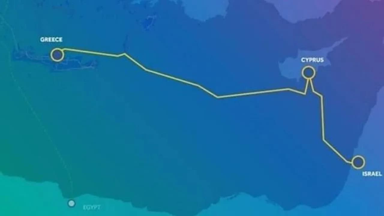 Güney Kıbrıs ile Yunanistan arasındaki elektrik bağlantısında 510 kilometrelik kablo hazır