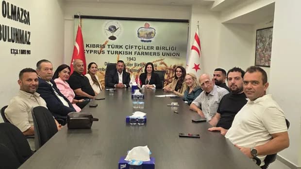 CTP Genel Başkanı İncirli, KTÇB’yi ziyaret etti