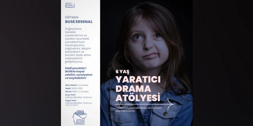LBT'nin 5 ve 6 yaş grubu çocuk tiyatrosu çalışmaları başlıyor