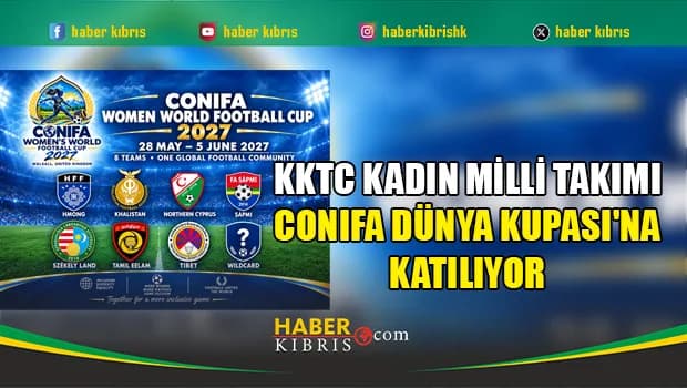 KKTC Kadın Milli Takımı CONIFA Dünya Kupası'na katılıyor