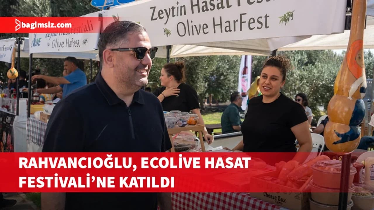 Rahvancıoğlu, Akdeniz köyünde düzenlenen Ecolive Hasat Festivali’ne katıldı