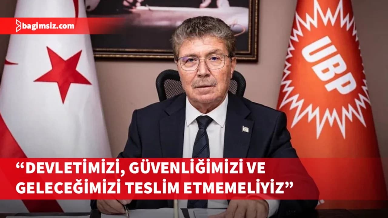 Ünal Üstel’den Kıbrıs konusunda uyarı