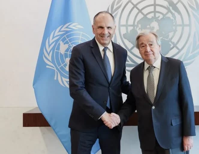 Gerapetritis-Guterres görüşmesinde Kıbrıs sorunu: “Momentum kaybedilmemeli”