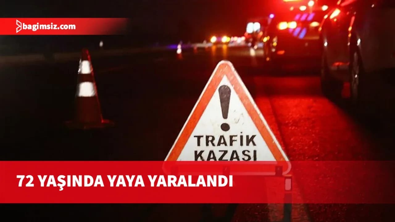 Gönyeli'de yaşanan trafik kazasında 72 yaşındaki yaya yaralandı