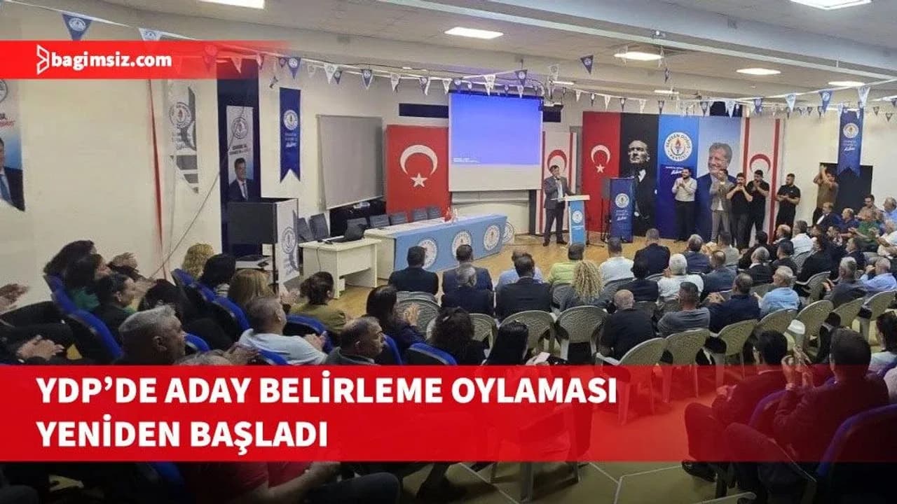 YDP’de elektronik sistemdeki hata nedeniyle oylama yeniden başlatıldı
