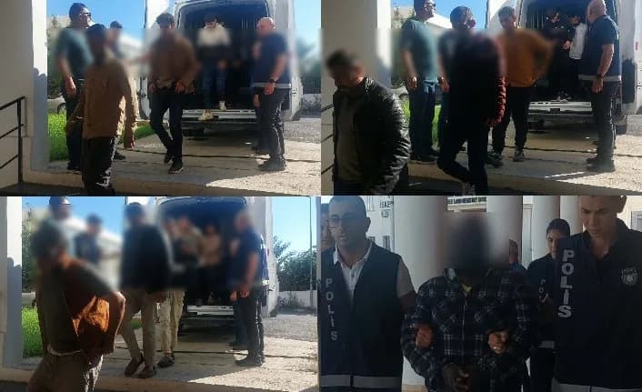 22 Suriyeli mülteci ile 3 Nijeryalı suçüstü yakaladı