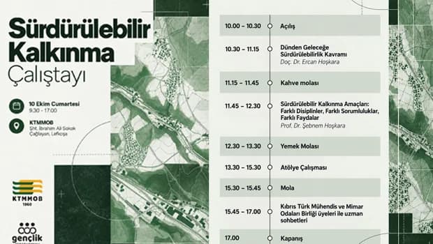 “Sürdürülebilir Kalkınma Çalıştayı” düzenleniyor