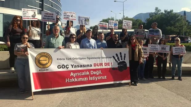 KTOEÖS, Girne ve çevresindeki okullarda öğleden sonra greve gitti