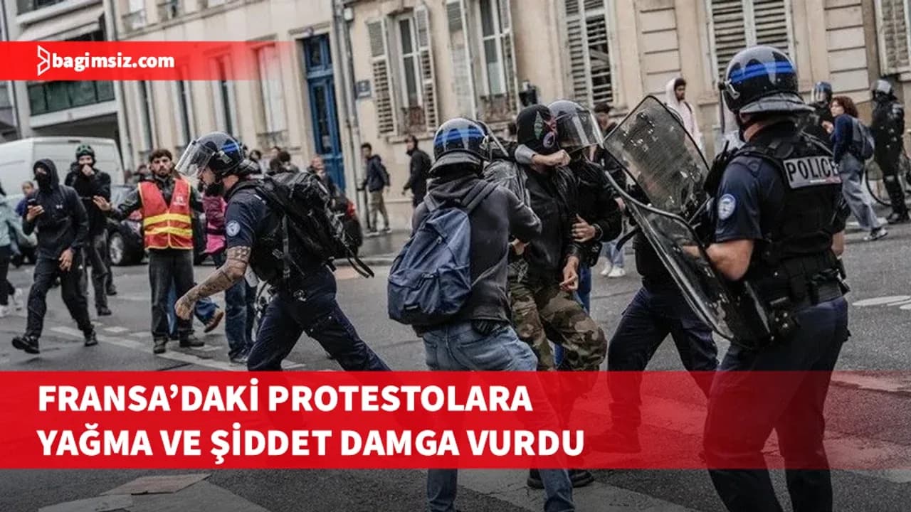 Fransa’da protestolar şiddetlendi: Yüzlerce gözaltı, kamu binaları ateşe verildi