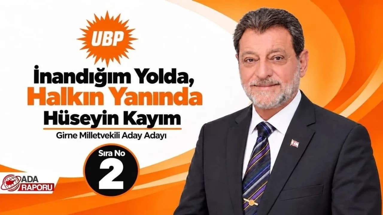 Hüseyin Kayım Girne’den yeniden milletvekili aday adayı oldu