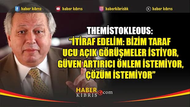Themistokleous: “Hristodulidis çözüm değil, ucu açık diyalog istiyor”