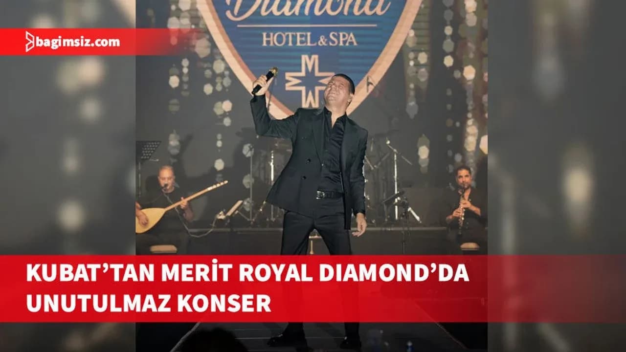 Kubat’tan Merit Royal Diamond’da unutulmaz konser verdi
