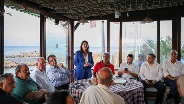 CTP Lapta Balıkçı Barınağı’nı ziyaret etti