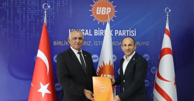 Çavuşoğlu, UBP milletvekilliği aday adaylığı için başvurusunu yaptı