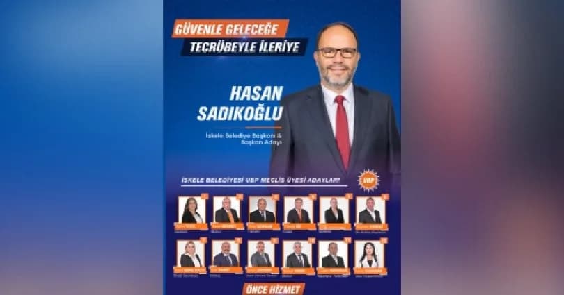 UBP İskele Belediye Meclis üyesi adayları açıklandı