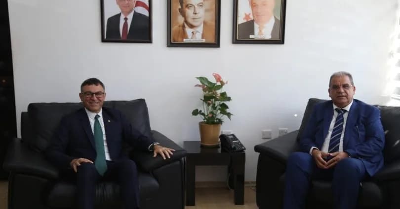 Sucuoğlu, Küçüközdemir’i kabul etti: Dijital dönüşüm ve iletişim altyapısı ele alındı