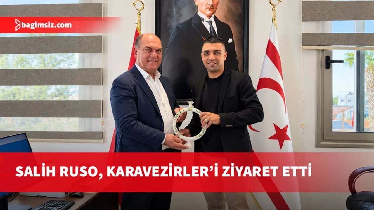 CTP Geçitkale Serdarlı Belediye Başkan adayı Salih Ruso, Ali Karavezirler’i ziyaret etti