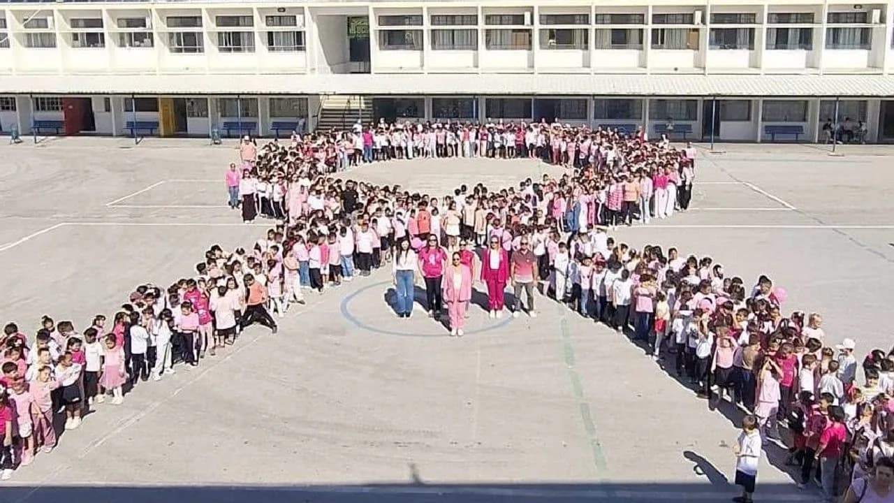 23 Nisan İlkokulu’ndan umuda bir pembe selam...