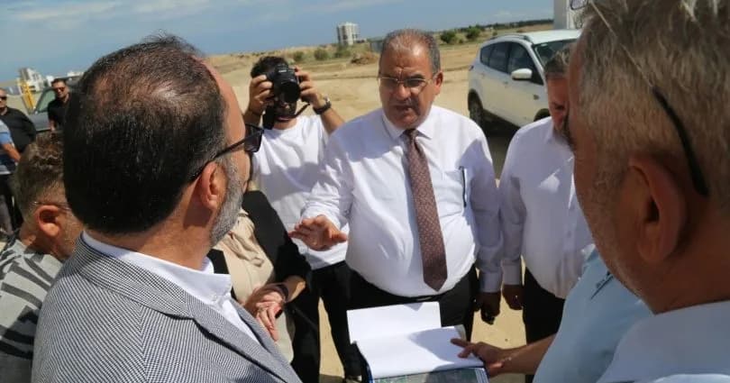 İskele bölgesindeki yol altyapısı sorunları görüşüldü
