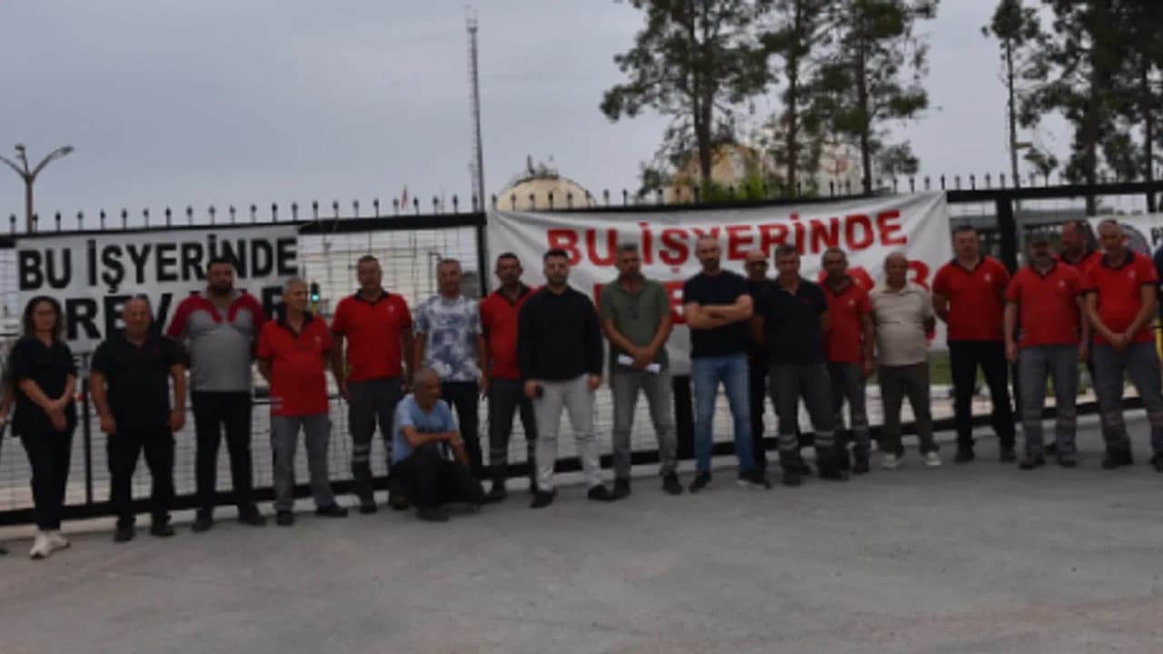 Petrol-İş Kalecik Dolum Tesisleri’nde süresiz greve başladı