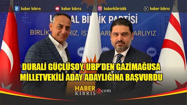 Güçlüsoy: “Otuz yılı aşkın birikimimle Gazimağusa için desteğe talibim”
