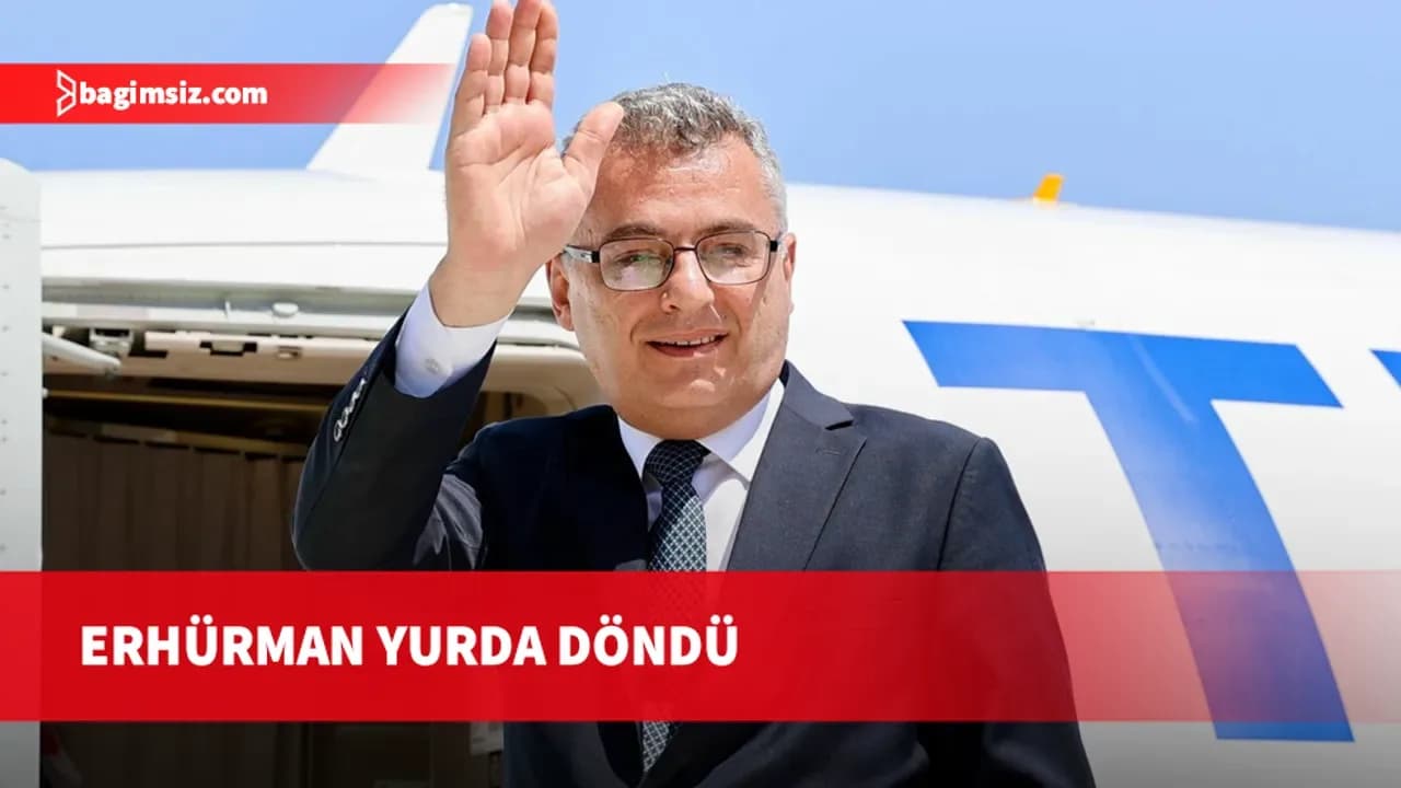 Cumhurbaşkanı Erhürman, Ankara temaslarının ardından yurda döndü