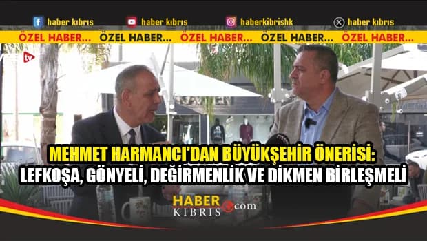 Harmancı'dan başkent için yeni vizyon: Dört belediye tek çatı altında birleşmeli