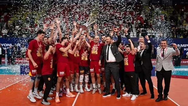 2026 Voleybol Erkekler AXA Sigorta Şampiyonlar Kupası'nı Galatasaray Madeş Mobilya kazandı