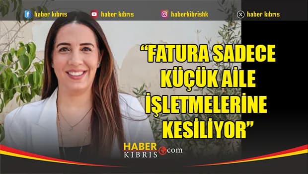 Tel: Fatura sadece küçük aile işletmelerine kesiliyor