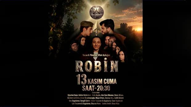 Girne Belediyesi Oda Tiyatrosu’nun “ROBİN” oyununun biletleri satışta